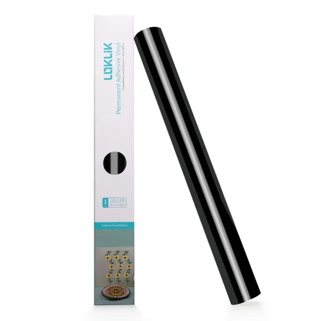 LOKLiK Permanent Vinyl Glossy Black 