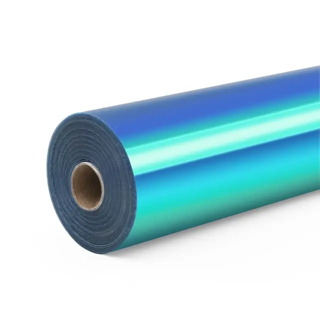 LOKLiK Permanent Vinyl Holographic Aqua Blue 