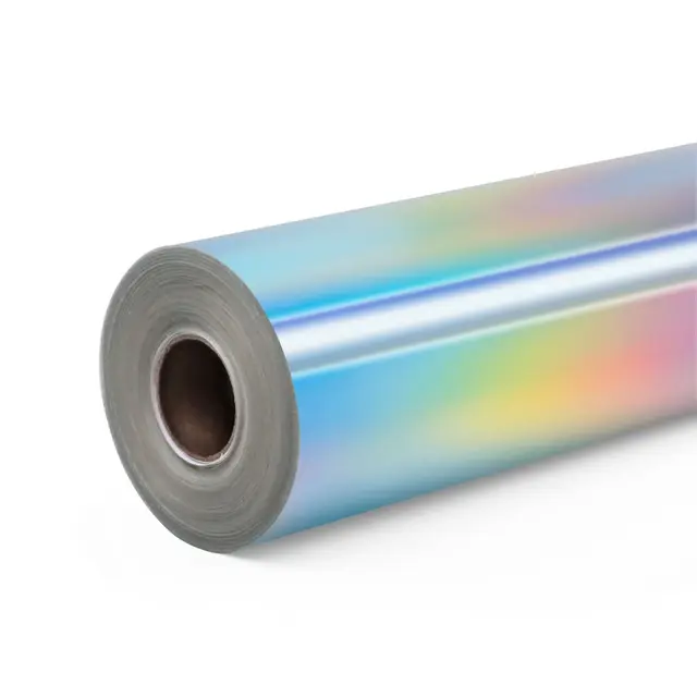 LOKLiK Permanent Vinyl Holographic Iridescent Silver 