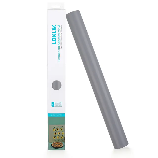 LOKLiK Permanent Vinyl Matte Light Grey 