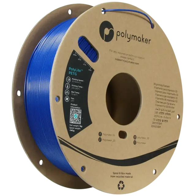 Polymaker PolyLite PETG Blue (1000g) 