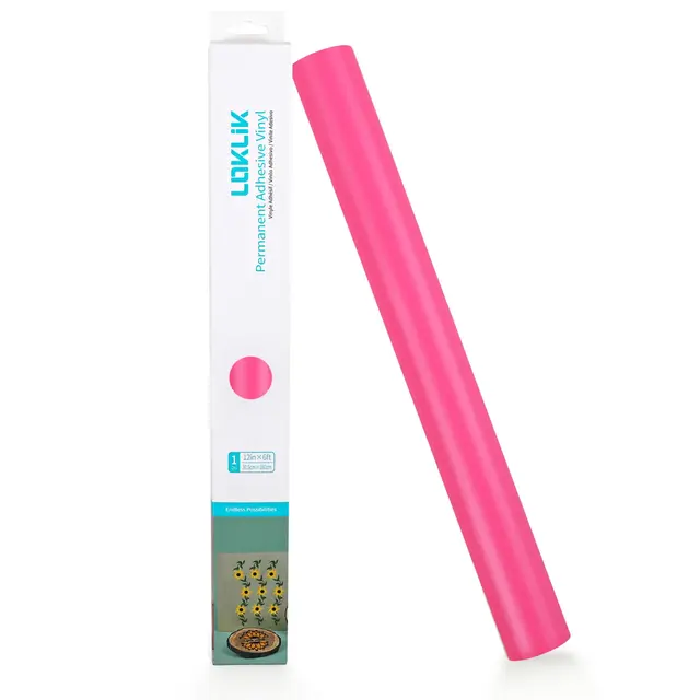 LOKLiK Permanent Vinyl Matte Pink 
