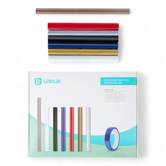 LOKLiK Starter Pack for Auto Heat Press 
