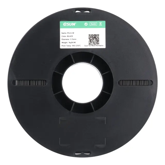 eSun PLA-LW Black 