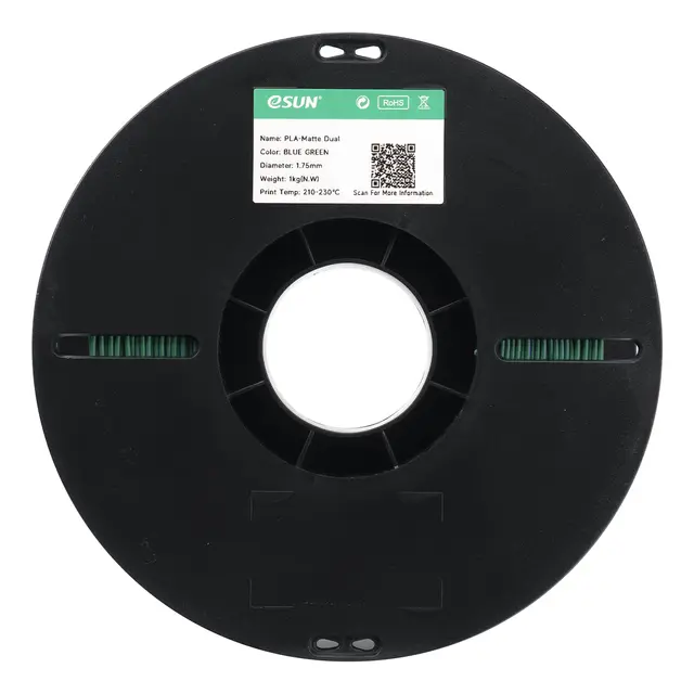 eSun PLA-Matte Dual Blue Green 