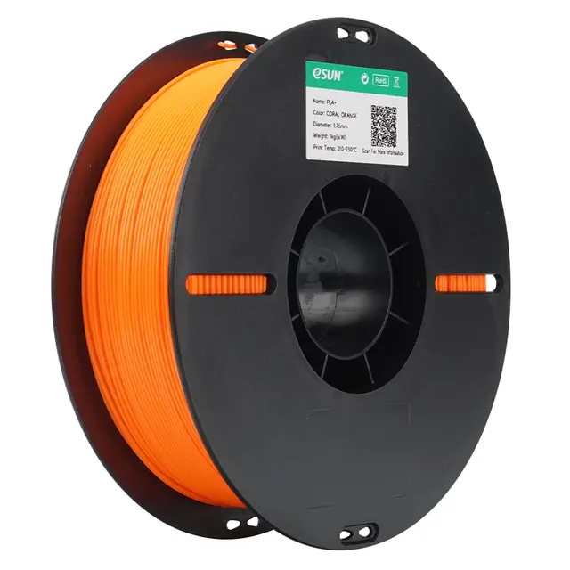 eSun PLA+ Coral Orange 