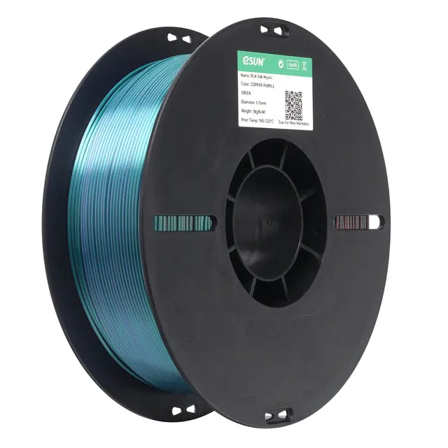 eSun PLA-Silk Mystic Copper Purple Green 