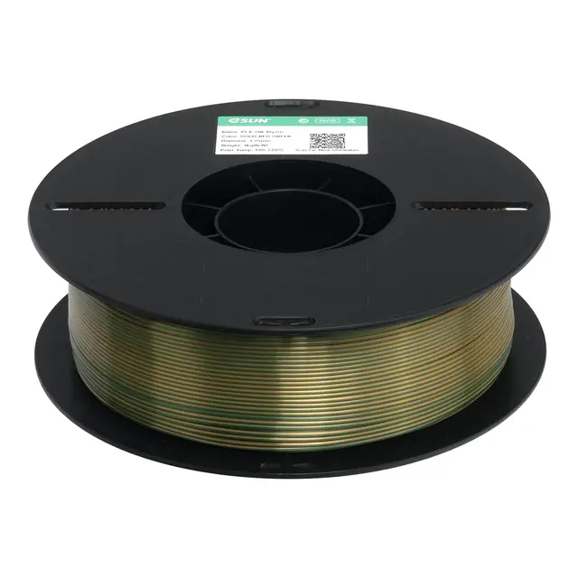 eSun PLA-Silk Mystic Gold Red Green 