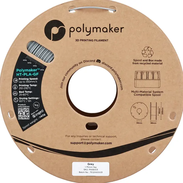 Polymaker HT-PLA-GF Grey 