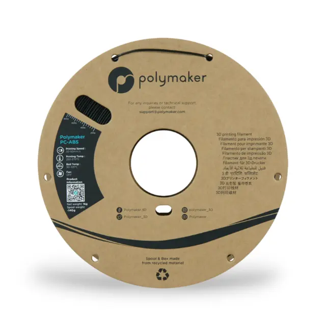Polymaker PolyMax PC-ABS Black (1000g) 
