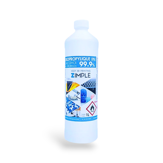 Zimple 3D Isopropanol IPA 99% - 1 Liter