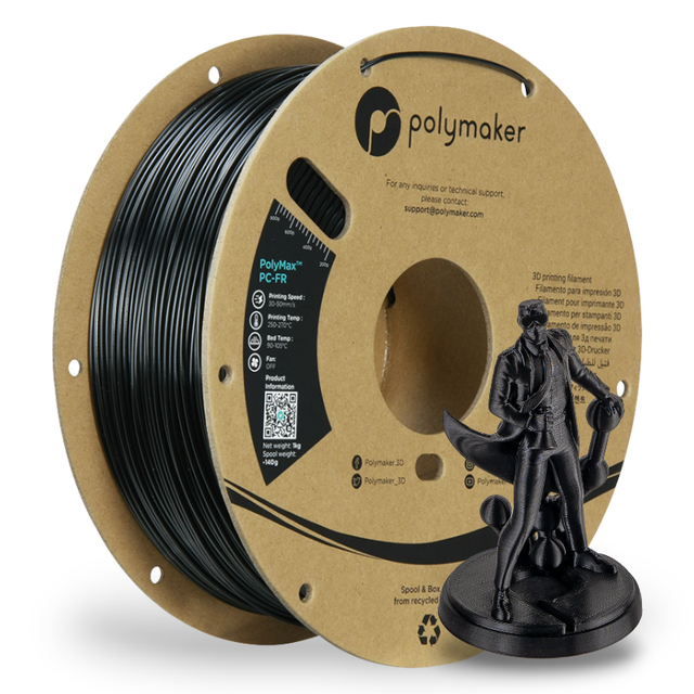 Polymaker PolyMax PC-FR Black (1000g) 