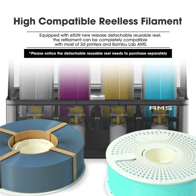 eSun eSpool+ Tom spole for refill-filament 