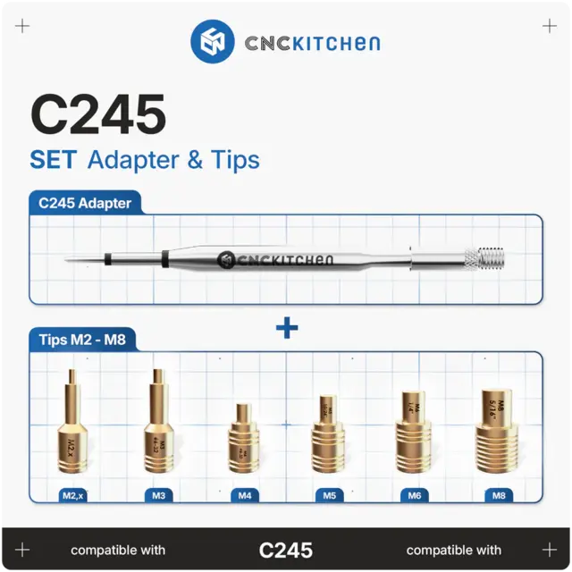 CNCKitchen C245 Installation Tips Set 