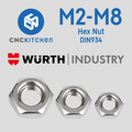 CNCKitchen Nuts - 50pk M2 