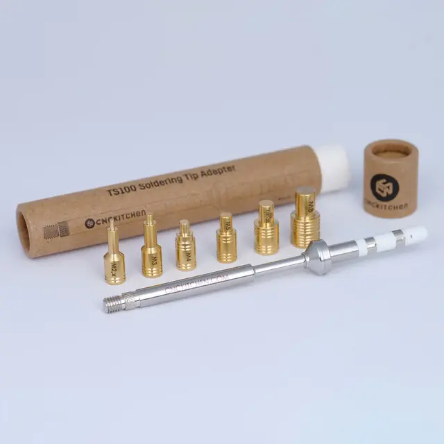 CNCKitchen Soldering Tips and Adapter For TS100 / TS101 