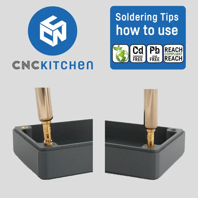 CNCKitchen Soldering Tips and Adapter For EP5-standard 
