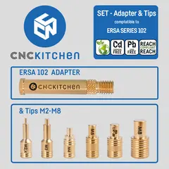 CNCKitchen Soldering Tips and Adapter For ERSA-serie 102