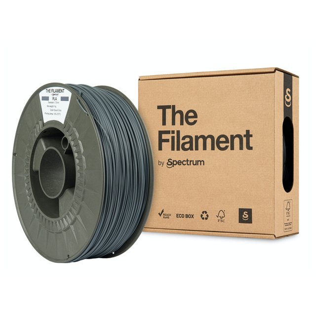 The Filament PLA, by Spectrum Filaments Basalt Grey 