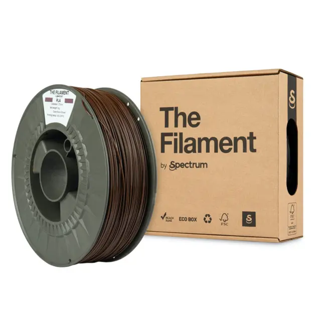 The Filament PLA, by Spectrum Filaments Bison Brown 