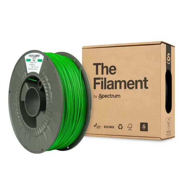 The Filament PLA, by Spectrum Filaments Circuit Green 