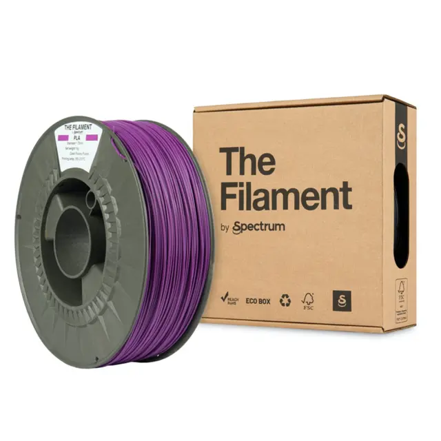 The Filament PLA, by Spectrum Filaments Plasma Purple 