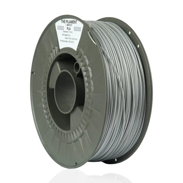 The Filament PLA, by Spectrum Filaments Silver Aluminium 