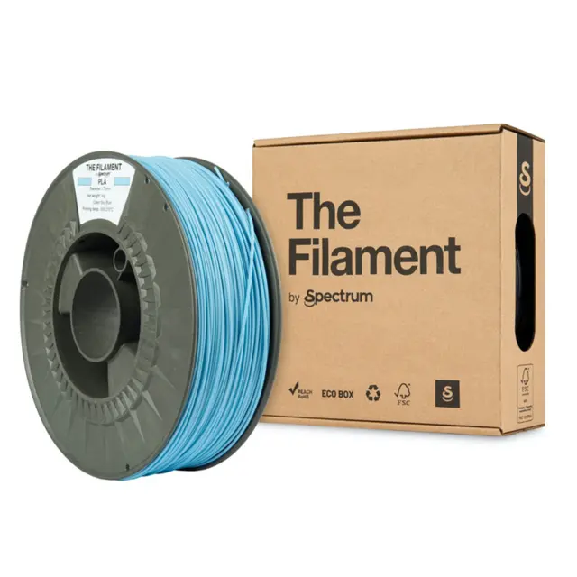 The Filament PLA, by Spectrum Filaments Sky Blue 