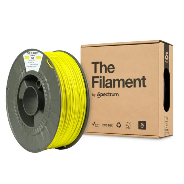 The Filament PLA, by Spectrum Filaments Sorbet Yellow Greenish 