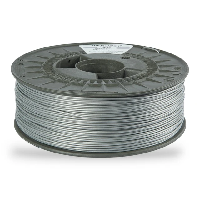 The Filament PETG, by Spectrum Filaments Silver Aluminium 