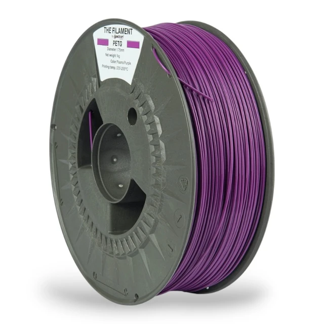 The Filament PETG, by Spectrum Filaments Plasma Purple 