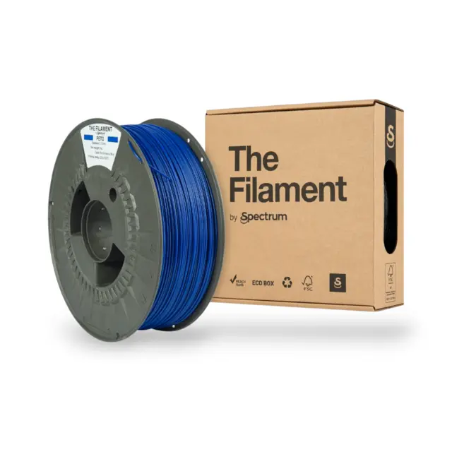 The Filament PETG, by Spectrum Filaments Performance Blue 
