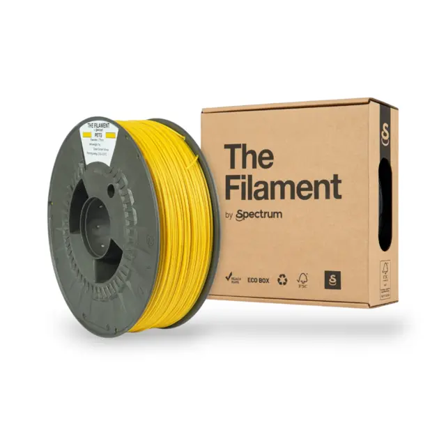 The Filament PETG, by Spectrum Filaments Sorbet Yellow 