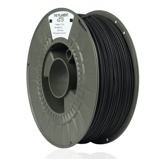 The Filament PLA-CF, by Spectrum Black 