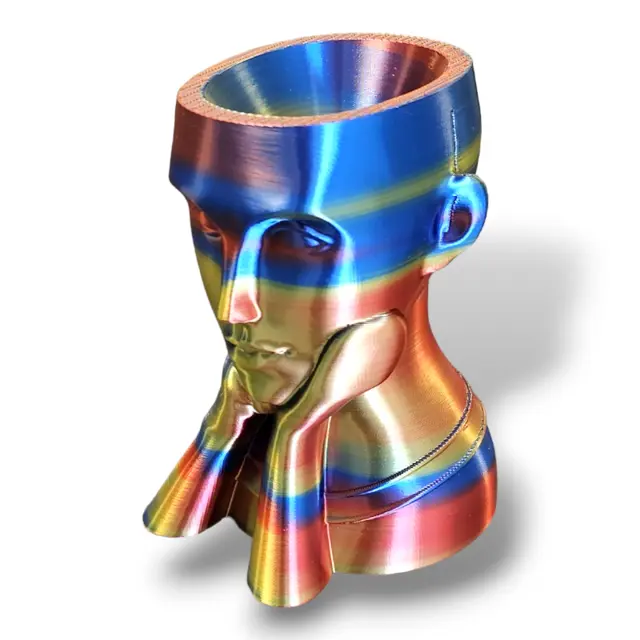 Polyalkemi PLA Silk TriColor Gold Blue Red 