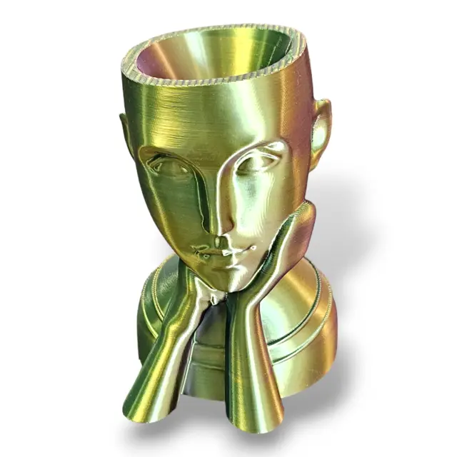 Polyalkemi PLA Silk TriColor Gold Green Purple 