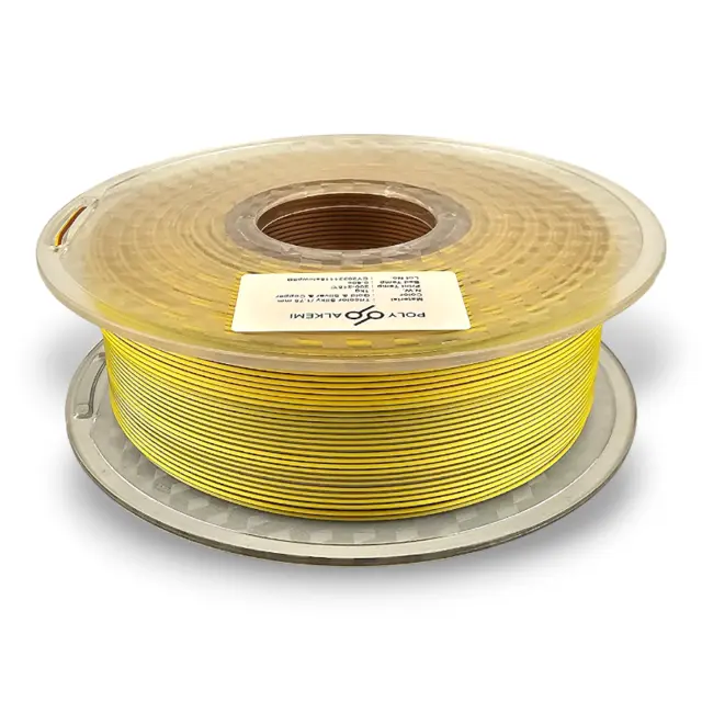 Polyalkemi PLA Silk TriColor Gold Silver Copper 