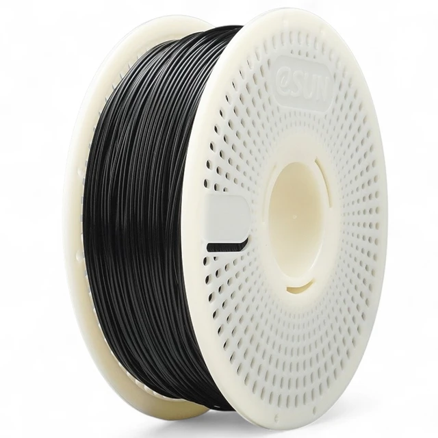 eSun PLA+ Refilament inkl refill-spole Black 