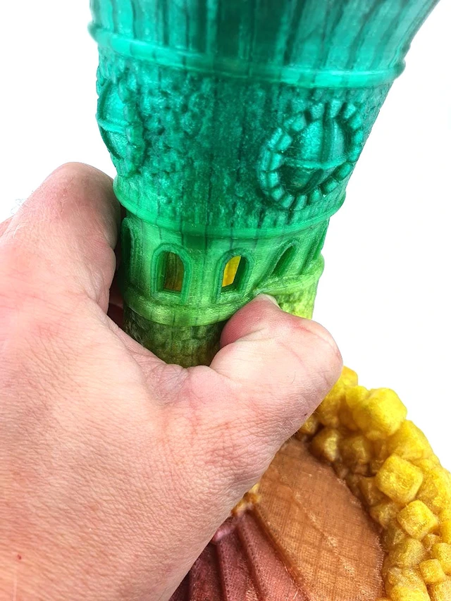 Polyalkemi TPU 95A - Flexible Transparent Rainbow 