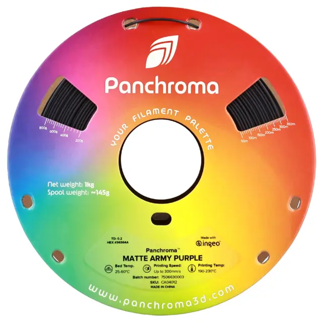 Polymaker Panchroma Matte PLA Army Purple 