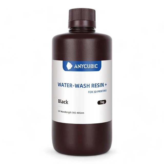 Anycubic Water Washable Resin + 1000g Black 