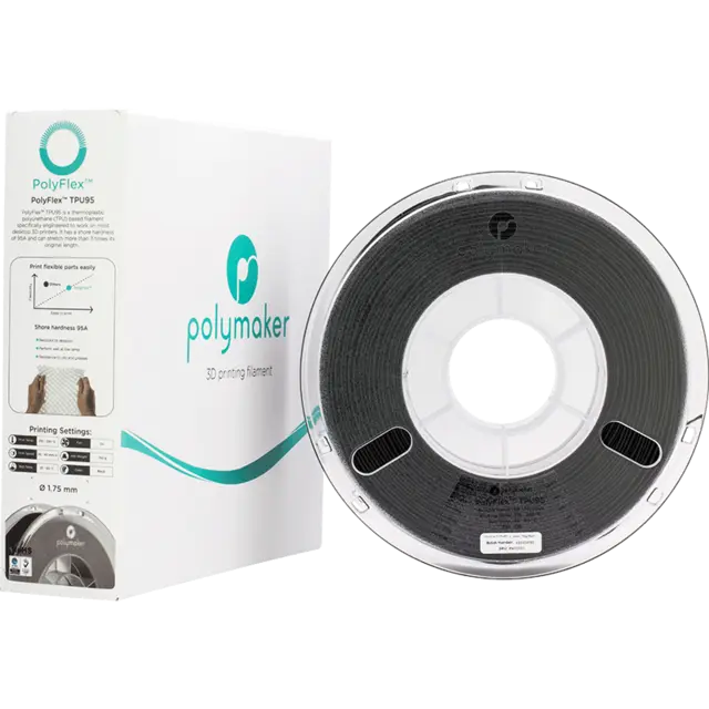 Polymaker PolyFlex 95A Black 