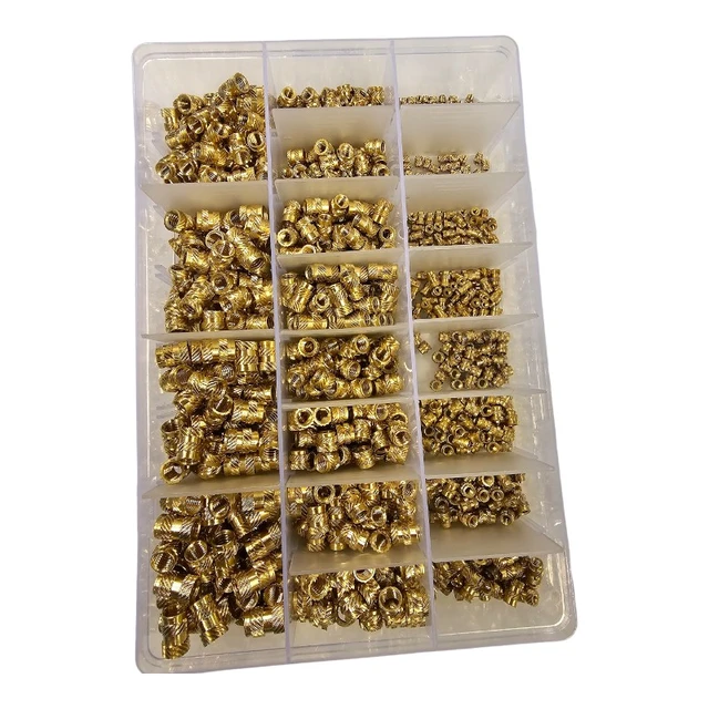 Threaded Heat Insert Kit 1000pcs 