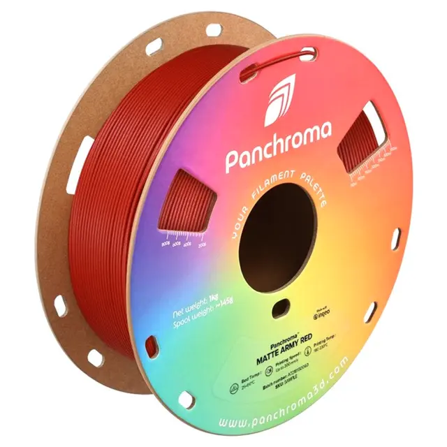 Polymaker Panchroma Matte PLA Army Red 