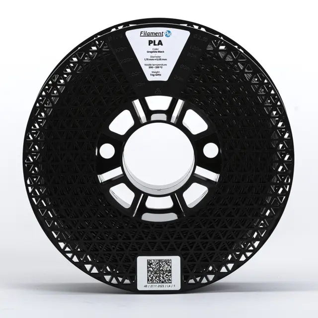 FilamentPM PLA Graphite Black 