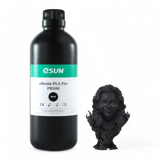 eSun eResin PLA PRO plantebasert 500g Black 