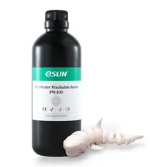 eSun PW100 PLA Water Washable Resin 1kg Ivory