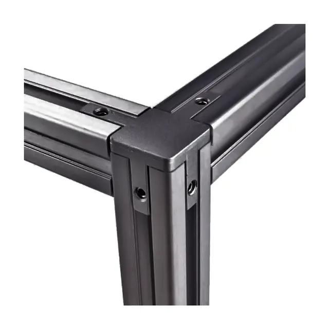 RatRig Inside Three Way Corner Bracket For 3030 - Black 