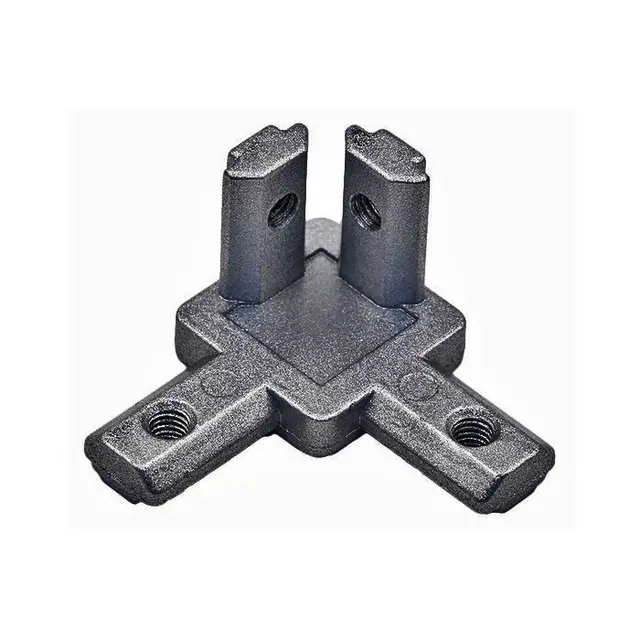 RatRig Inside Three Way Corner Bracket For 3030 - Black 