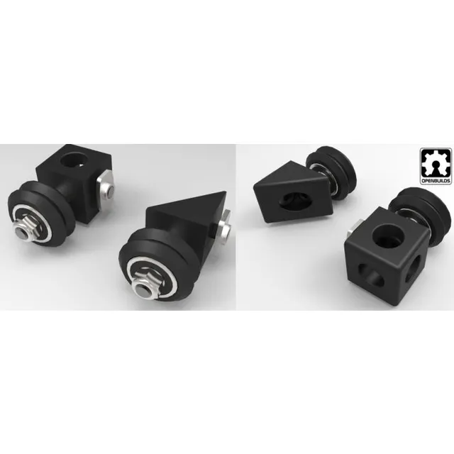 RatRig Corner Connector - 90 Degree For 2020 - Black 